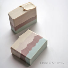 Load image into Gallery viewer, Sandcastles Handmade Soap by Linda O&#39;Sullivan