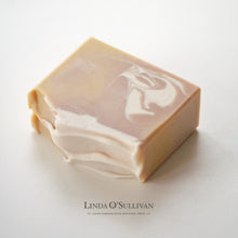 Load image into Gallery viewer, Leather &amp; Oudh handmade soap by British soapmaker Linda O&#39;Sullivan