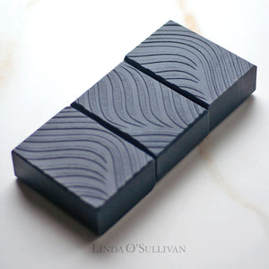 Handmade Charcoal & Bergamot Soap by Linda O'Sullivan
