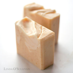 Citrus Flower Handmade soap by Linda O'Sullivan