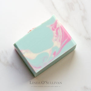 Cherry Blossom Soap by Linda O'Sullivan 