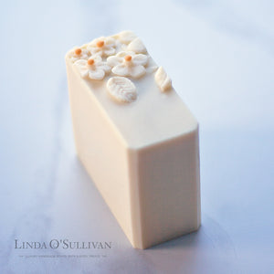 Handmade Neroli soap by Linda O'Sullivan