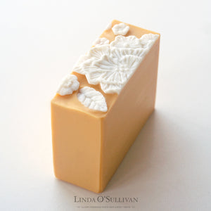 Orange Blossom Soap handmade in the UK by Linda O'Sullivan